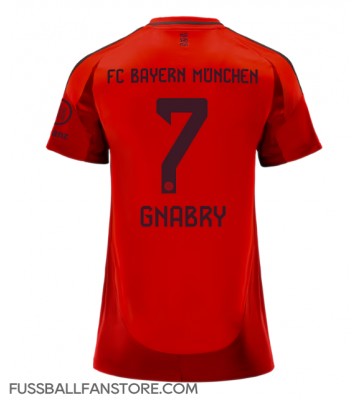 Bayern Munich Serge Gnabry #7 Replik Heimtrikot Damen 2024-25 Kurzarm